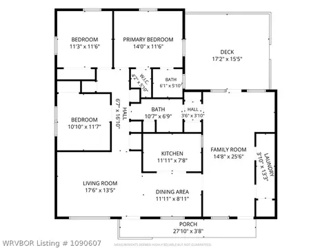 Floorplan - 4807 18th Ter, Fort Smith, AR 72901 photo 2 of 2