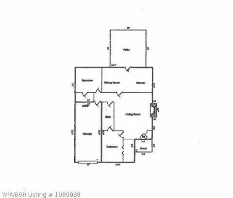 Floorplan - 502 O St, Barling, AR 72923 photo 1 of 1