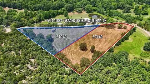 tbd 525 Acres Frazier Creek Ln, Talihina, OK 74571