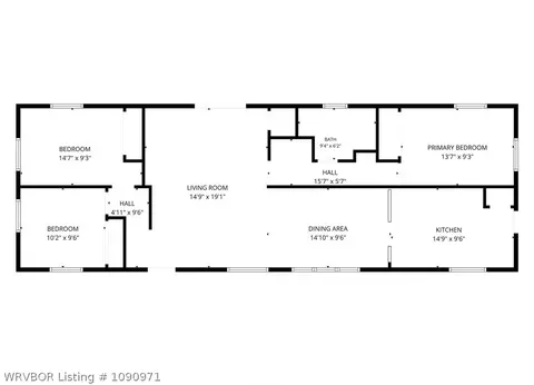 Floorplan - 409 W Arch St, Paris, AR 72855 photo 1 of 1