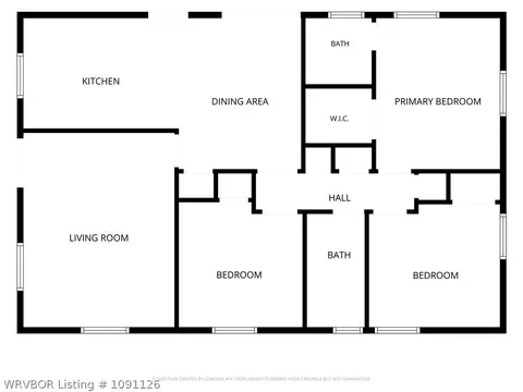 Floorplan - 706 N 46th St, Fort Smith, AR 72903 photo 1 of 1