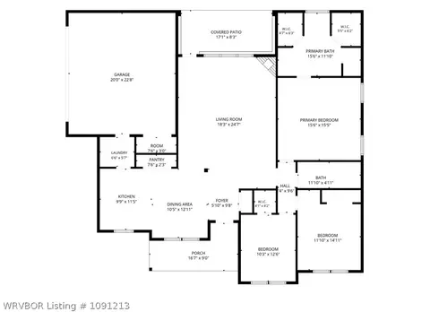 Floorplan - 7401 Red Pne, Fort Smith, AR 72916 photo 1 of 1