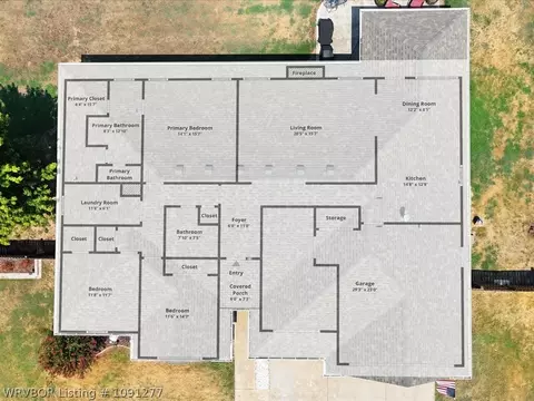 Floorplan - 1607 Copper Ridge Dr, Fort Smith, AR 72916 photo 1 of 1