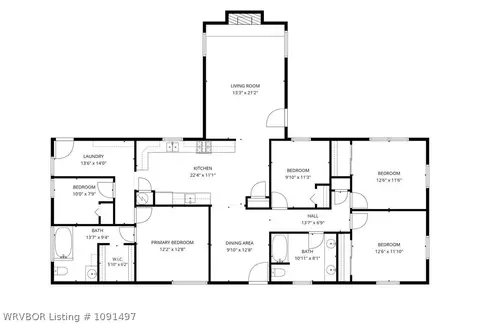 Floorplan - 706 Martin Dr, Fort Smith, AR 72908 photo 1 of 1