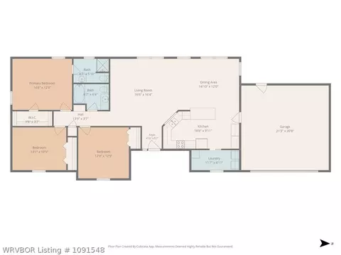 Floorplan - 42775 Timber Ridge Rd, Howe, OK 74940 photo 1 of 1