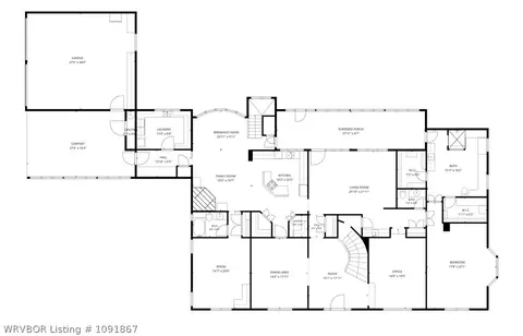 Floorplan - 2601 Athlone Rd, Fort Smith, AR 72903 photo 1 of 2