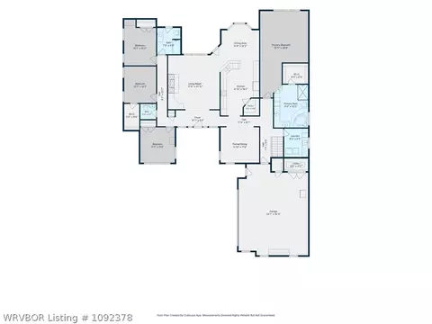 Floorplan - 1109 Southfork Ln, Bonanza, AR 72916 photo 1 of 3