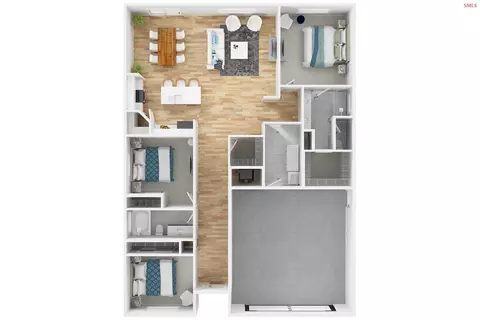 Floorplan - 2 Us 2 # s, Oldtown, ID 83822 photo 1 of 1