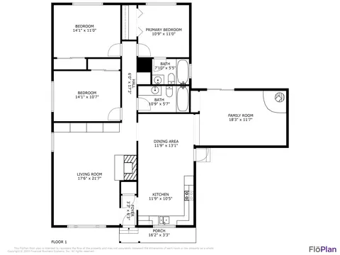 Floorplan - 2189 Deerfield Ave, Redding, CA 96002 photo 1 of 1