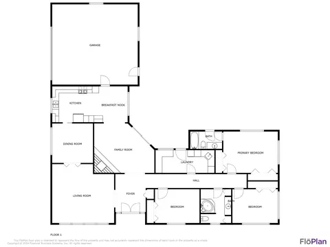 Floorplan - 704 Joaquin Ave, Redding, CA 96002 photo 1 of 1