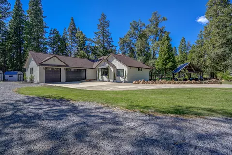 Exterior - 7878 Hidden Meadows Rd, Shingletown, CA 96088 photo 1 of 23