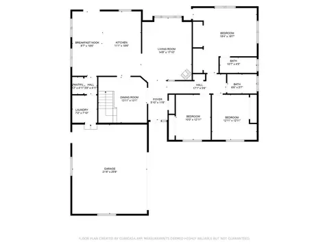 Floorplan - 20910 Yogi Bear Ln, Redding, CA 96003 photo 1 of 2