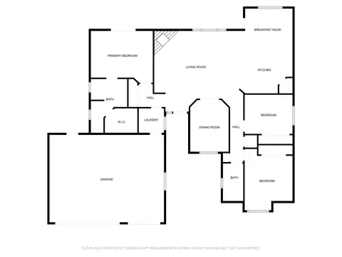 Floorplan - 2678 Queens Way, Redding, CA 96001 photo 1 of 1