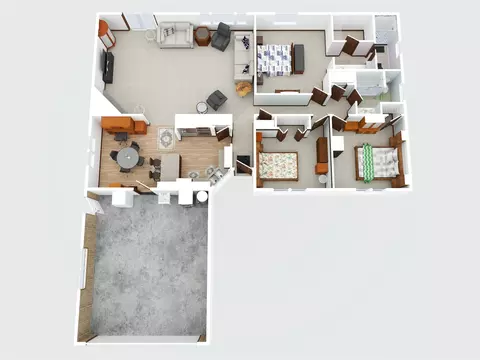 Floorplan - 7078 Creekside St, Redding, CA 96001 photo 1 of 1