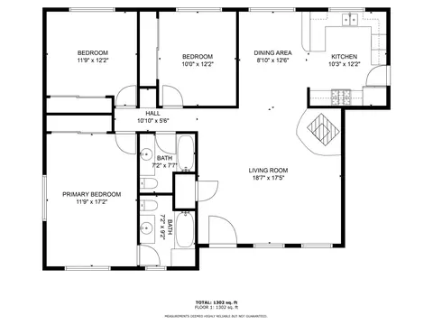 Floorplan - 3353 Cessna Dr, Redding, CA 96001 photo 2 of 2