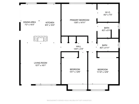 Floorplan - 6433 Paso Dr, Redding, CA 96001 photo 1 of 1