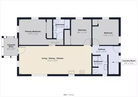Floorplan - 1643 Canby Rd, Redding, CA 96002 photo 1 of 2