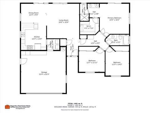 Floorplan - 853 Paramount Way, Redding, CA 96003 photo 1 of 2