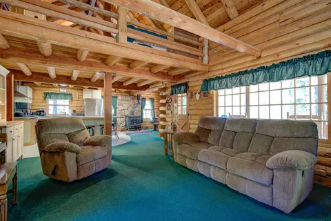 Living - 27401 Goodman Rd, Fall River Mills, CA 96028 photo 3 of 5