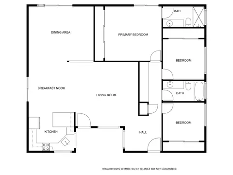 Floorplan - 6849 Creekside St, Redding, CA 96001 photo 1 of 1