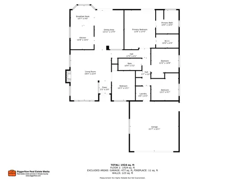Floorplan - 1798 Vinson Dr, Redding, CA 96003 photo 1 of 1