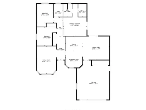 Floorplan - 1866 Silverfield Loop, Redding, CA 96002 photo 1 of 1