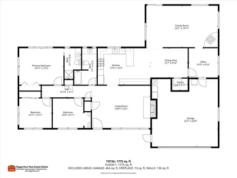 Floorplan - 60 Rose Ln, Redding, CA 96003 photo 2 of 2