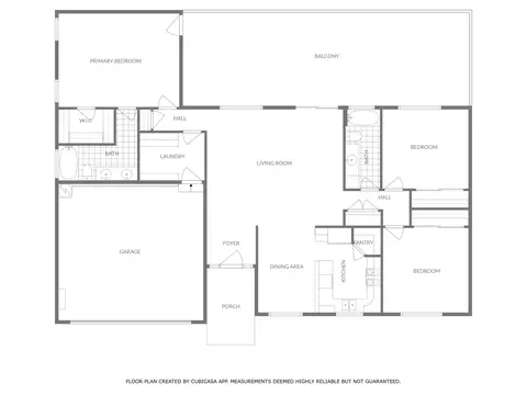 Floorplan - 1263 Riviera Dr, Redding, CA 96001 photo 1 of 2