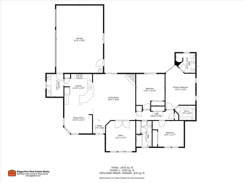 Floorplan - 3409 Padre Ln, Chico, CA 95973 photo 1 of 1