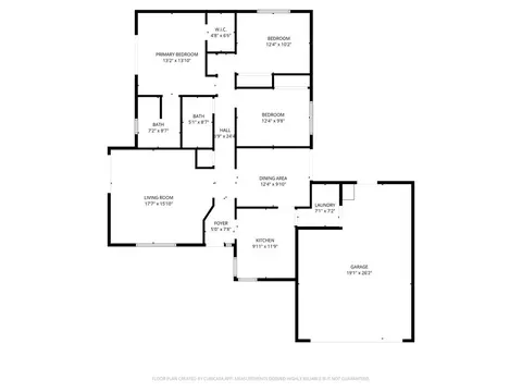 Floorplan - 2907 Pawnee Ct, Redding, CA 96001 photo 1 of 1