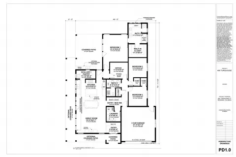 Floorplan - 490 Turquoise Ct, Redding, CA 96003 photo 2 of 2
