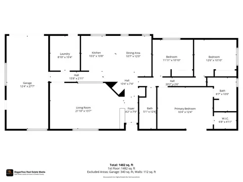 Floorplan - 15084 Early Dawn Ln, Redding, CA 96003 photo 1 of 1