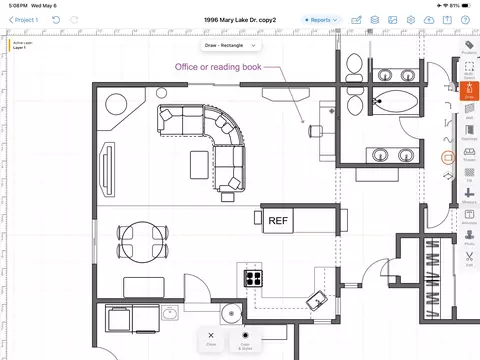 Floorplan - 1996 Mary Lake Dr, Redding, CA 96001 photo 2 of 4