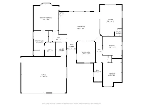 Floorplan - 1026 Rollingview Dr, Redding, CA 96003 photo 1 of 1