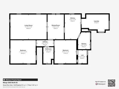 Floorplan - 2343 North St, Redding, CA 96001 photo 2 of 2