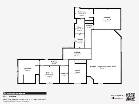 Floorplan - 6323 Oxbow St, Redding, CA 96001 photo 2 of 2