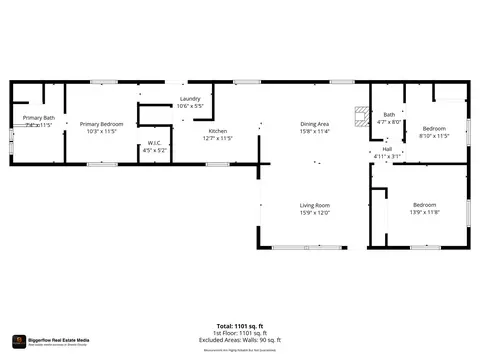 Floorplan - 10390 October Ln, Redding, CA 96003 photo 1 of 2