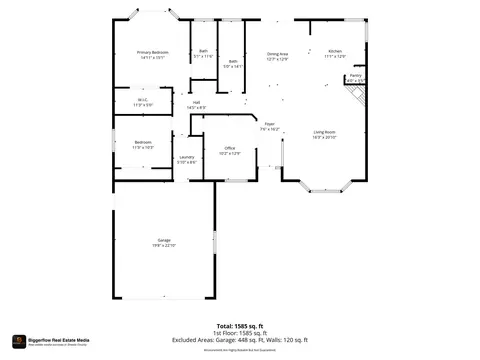 Floorplan - 3495 Denali St, Redding, CA 96002 photo 1 of 1