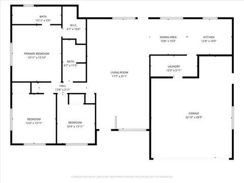 Floorplan - 1335 Franzel Rd, Red Bluff, CA 96080 photo 1 of 1