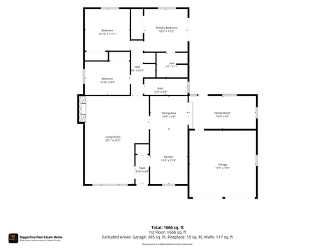 Floorplan - 1064 Ledell Dr, Redding, CA 96002 photo 1 of 2