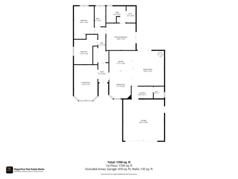 Floorplan - 3417 Timbercreek Dr, Redding, CA 96002 photo 1 of 2