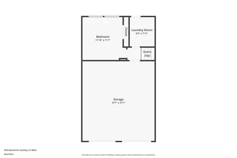 Floorplan - 5039 Bidwell Rd, Redding, CA 96001 photo 4 of 4