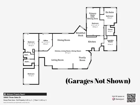 Floorplan - 32602 Three Oaks Dr, Shingletown, CA 96088 photo 1 of 2