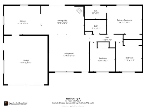 Floorplan - 21036 Boyle Rd, Redding, CA 96003 photo 1 of 1
