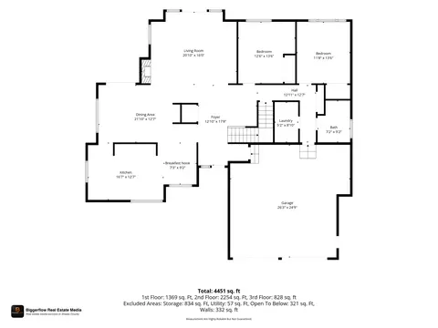 Floorplan - 1025 Chardonnay Walk, Redding, CA 96001 photo 2 of 6