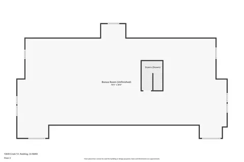 Floorplan - 13839 Creek Trl, Redding, CA 96003 photo 3 of 3