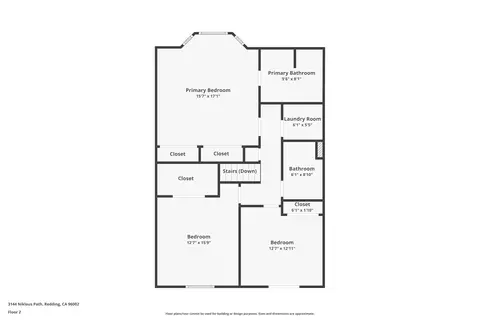 Floorplan - 3144 Niklaus Path, Redding, CA 96002 photo 1 of 2