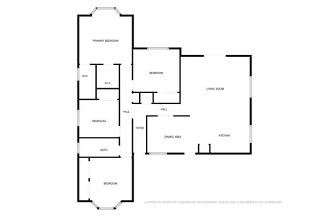 Floorplan - 2252 Badger Ct, Redding, CA 96001 photo 1 of 1