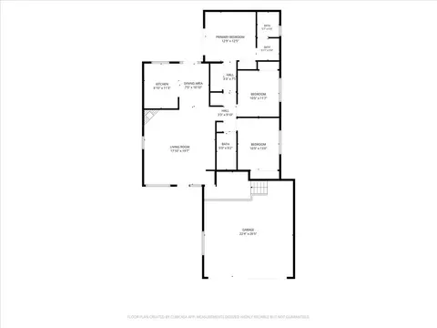Floorplan - 525 Vansicklen Way, Redding, CA 96003 photo 1 of 1