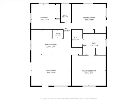 Floorplan - 5100 Echo Ln, Bayside, CA 95524 photo 1 of 1